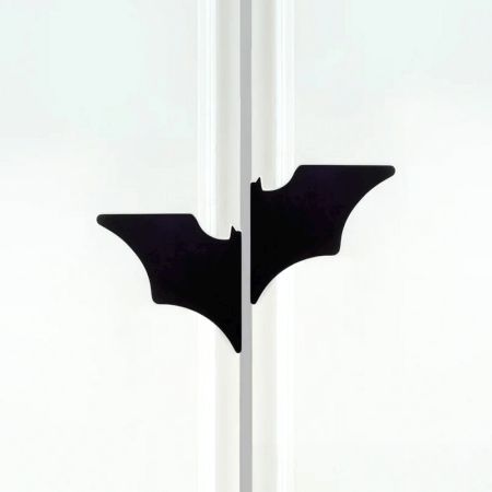 Handcrafted Acacia Wood Batman Cupboard Handles Set